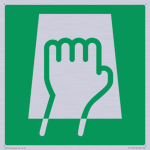 E906 safe condition push pad to open